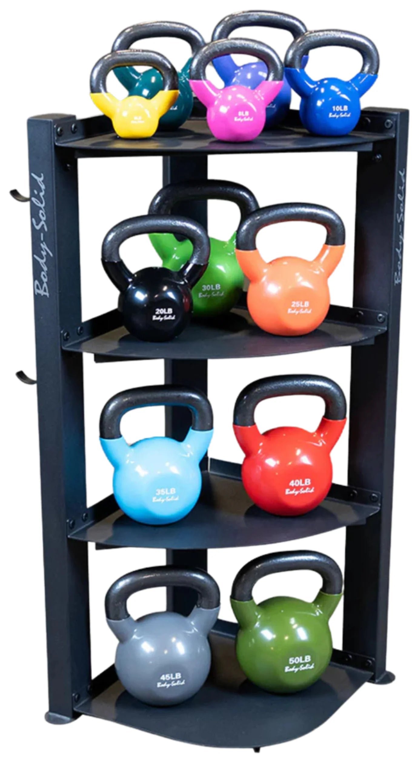 Body-Solid GAR75 Corner Accessory Storage Rack (New) - Image 2