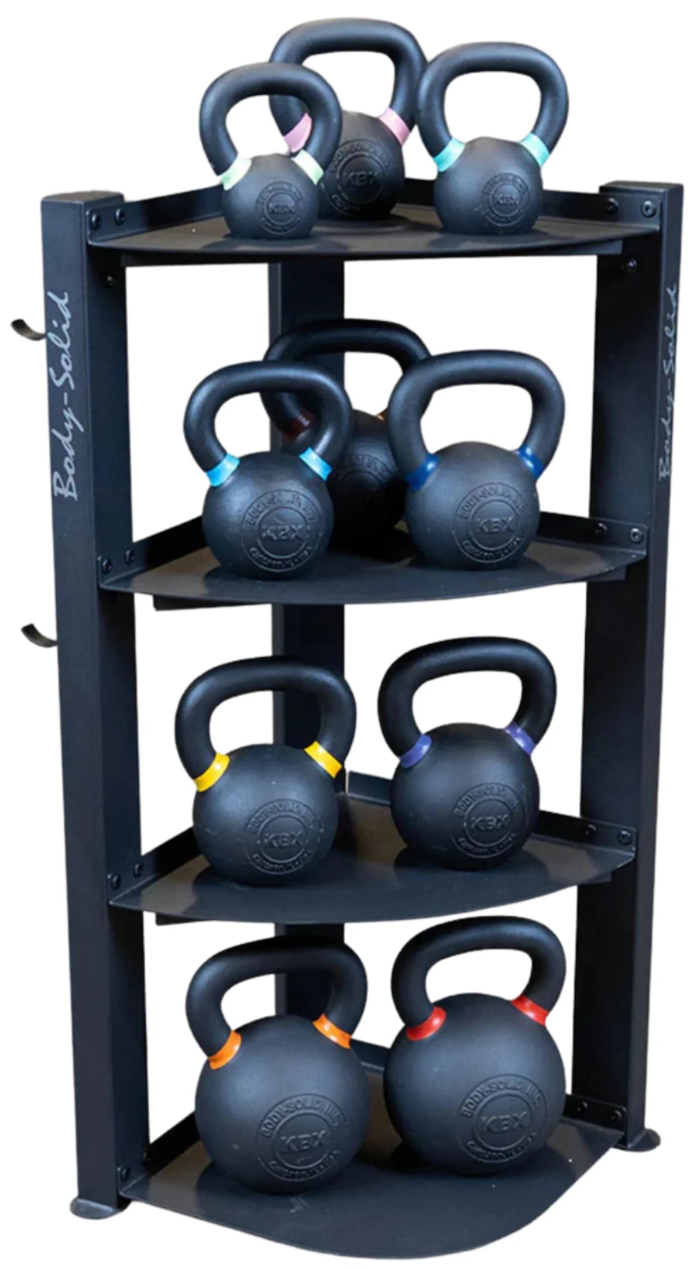 Body-Solid GAR75 Corner Accessory Storage Rack (New) - Image 3