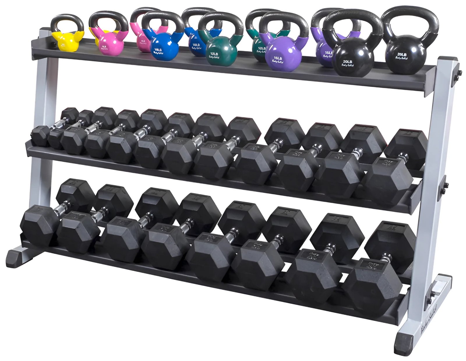 Body-Solid GKRT6B Optional Kettlebell Shelf for GDR60 (New) - Image 3