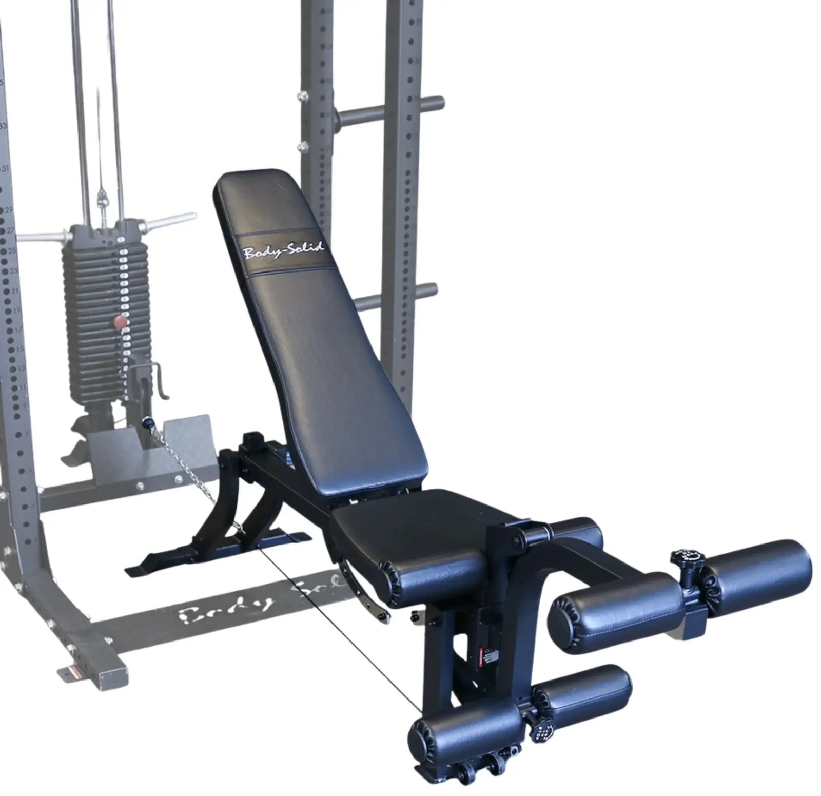 Body-Solid GLEG Adjustable Bench with Cabled Leg Developer (New) - Image 4