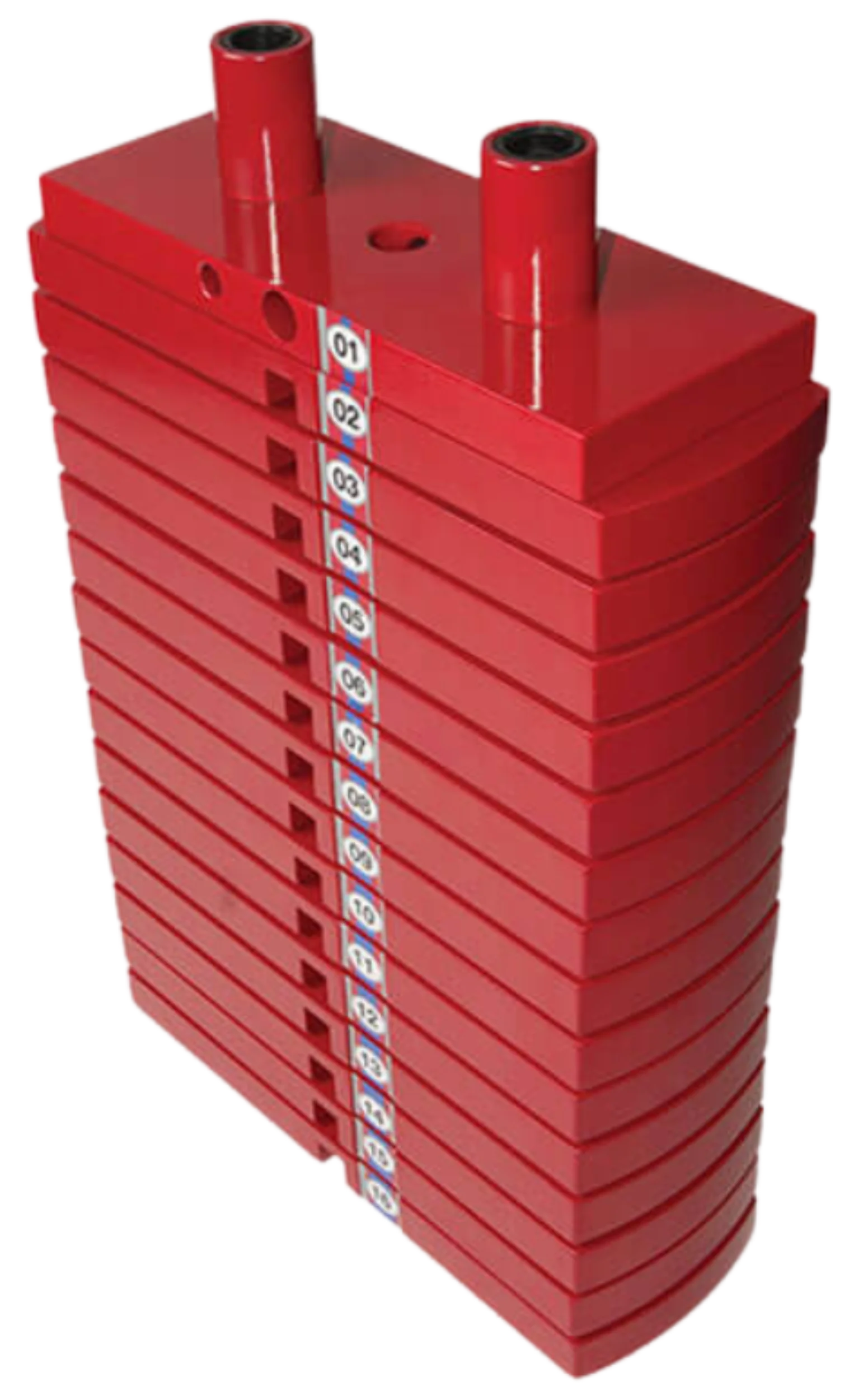 Body Solid HP200 Premium Red 200 lb Weight Stack (New)