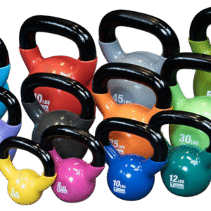Body Solid KBVS295 Vinyl Coated Kettlebell Set 5-50 lb. (New)