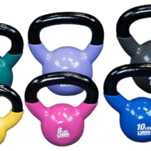 Body Solid KBVS70 Vinyl Coated Kettlebell Set 5-20 lb. (New)