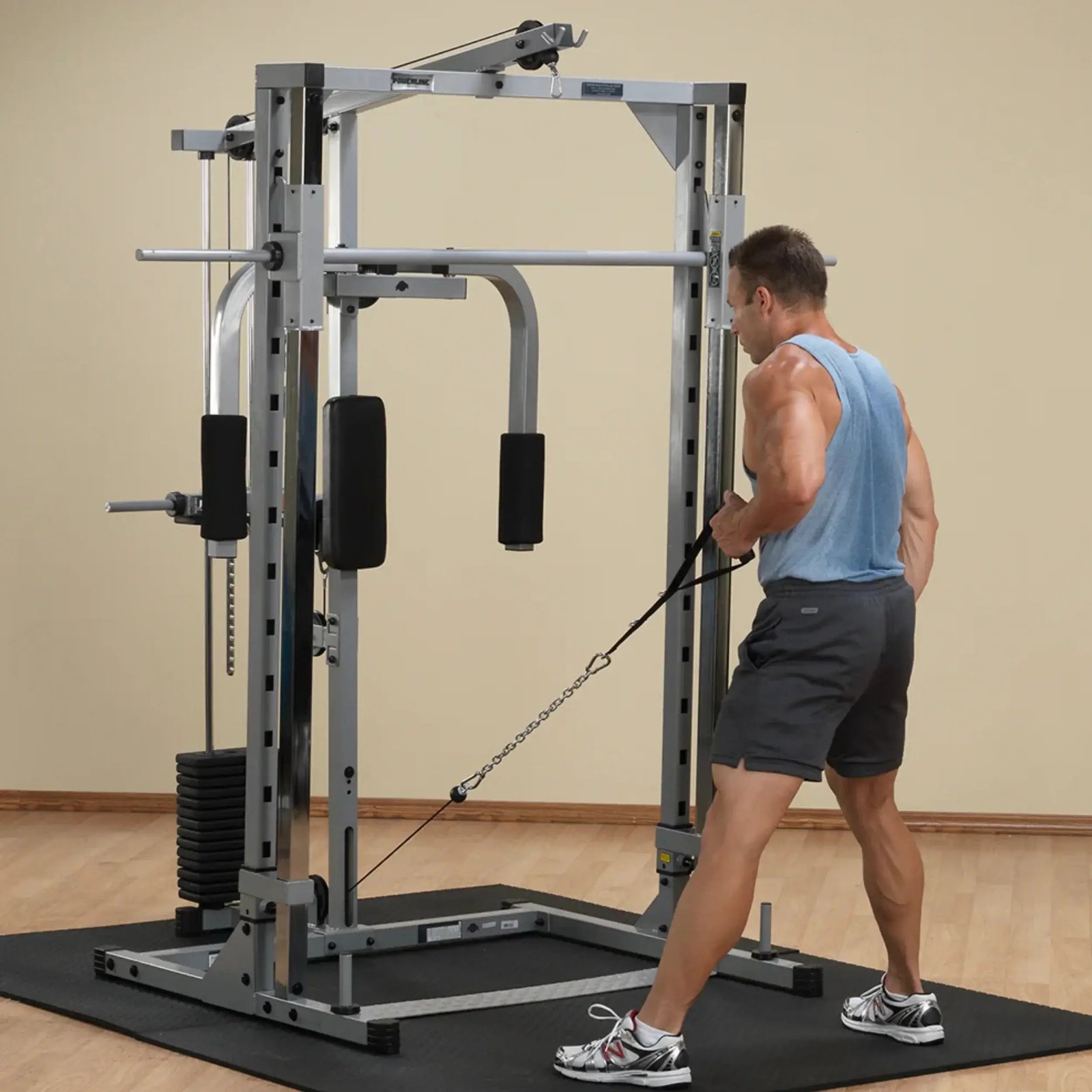 Body-Solid PLA144X Lat Attachment for Powerline Smith Machine (New) - Image 2