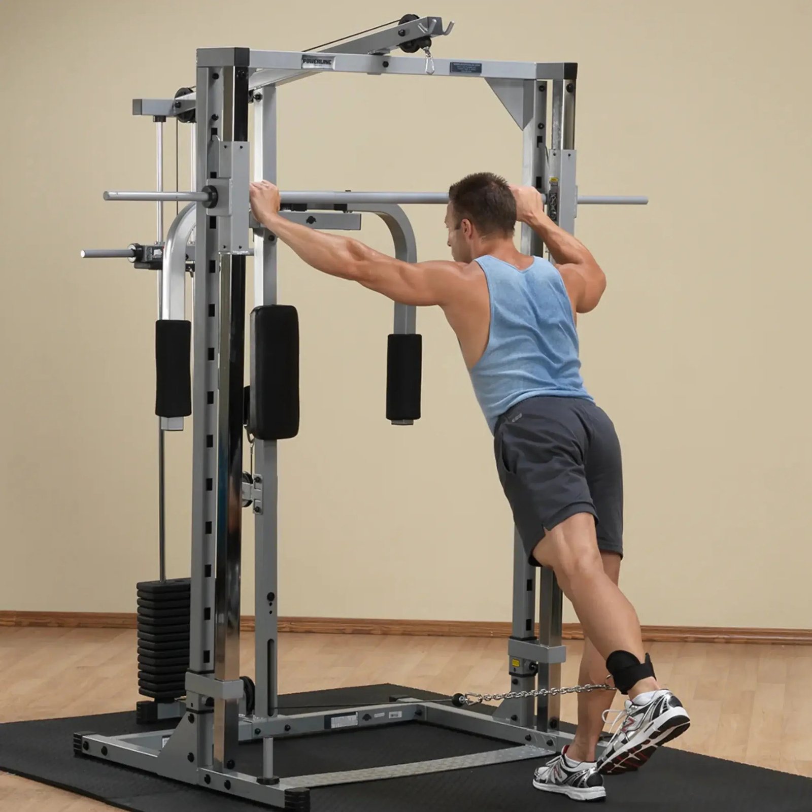 Body-Solid PLA144X Lat Attachment for Powerline Smith Machine (New) - Image 3