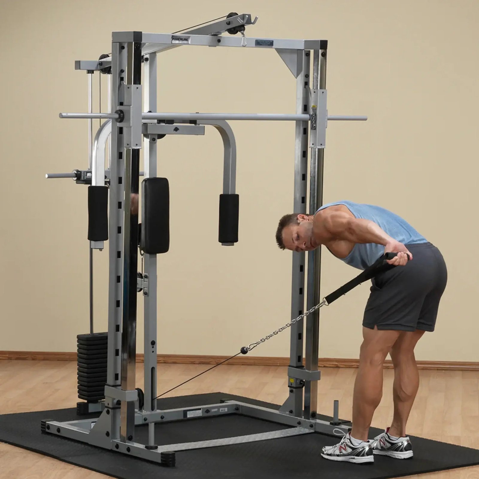 Body-Solid PLA144X Lat Attachment for Powerline Smith Machine (New) - Image 4