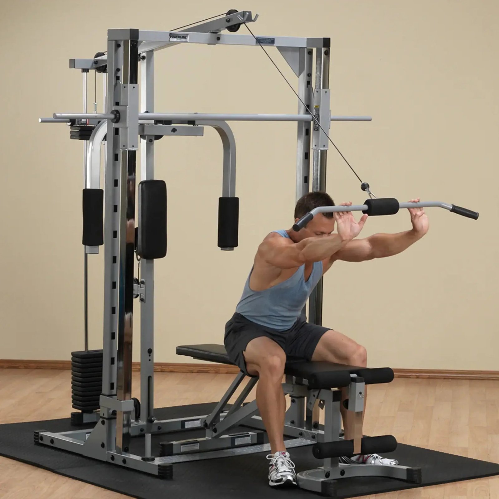 Body-Solid PLA144X Lat Attachment for Powerline Smith Machine (New) - Image 5