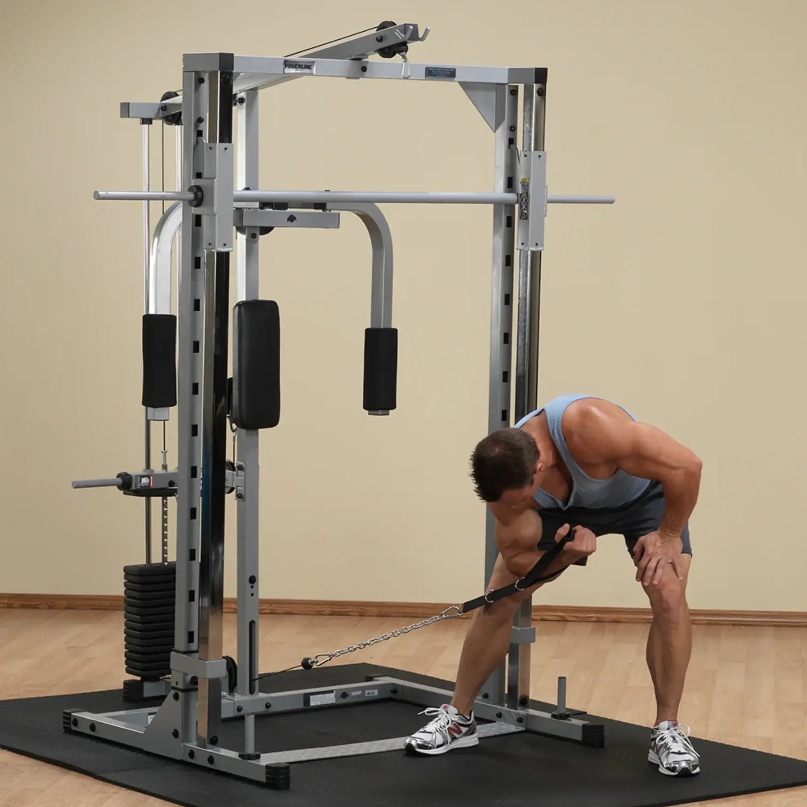 Body-Solid PLA144X Lat Attachment for Powerline Smith Machine (New) - Image 10