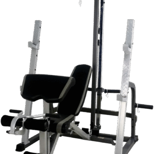 French Fitness FL3 Freightweight Lat & Olympic Bench Gym (New)
