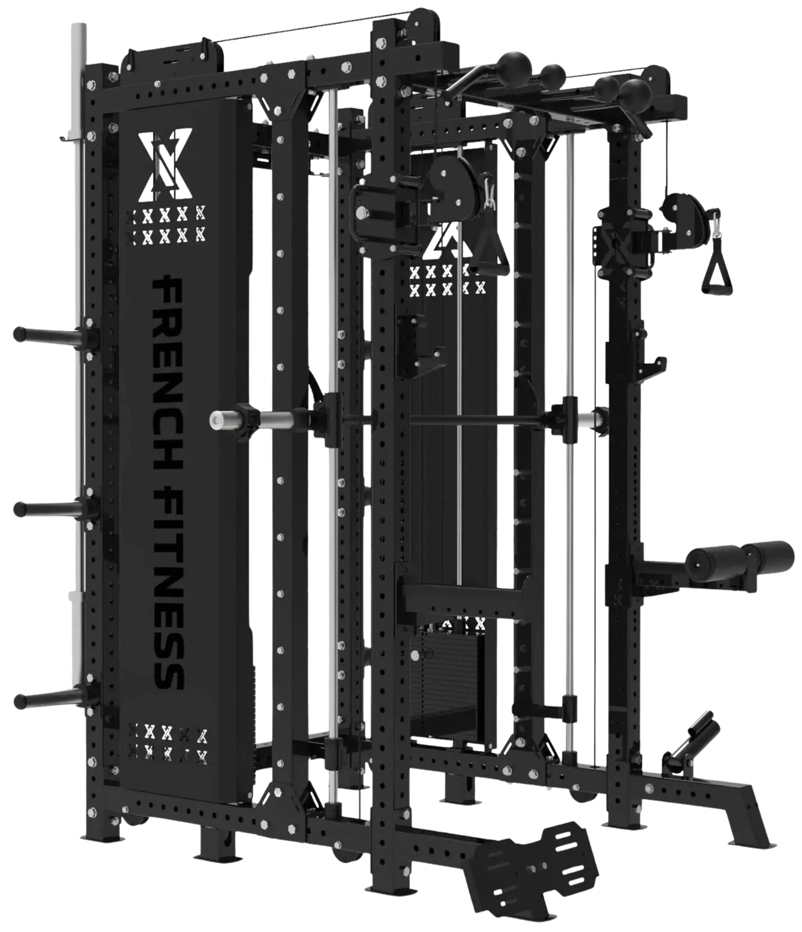 French Fitness FSR100 Commercial Functional Smith Rack System (New)