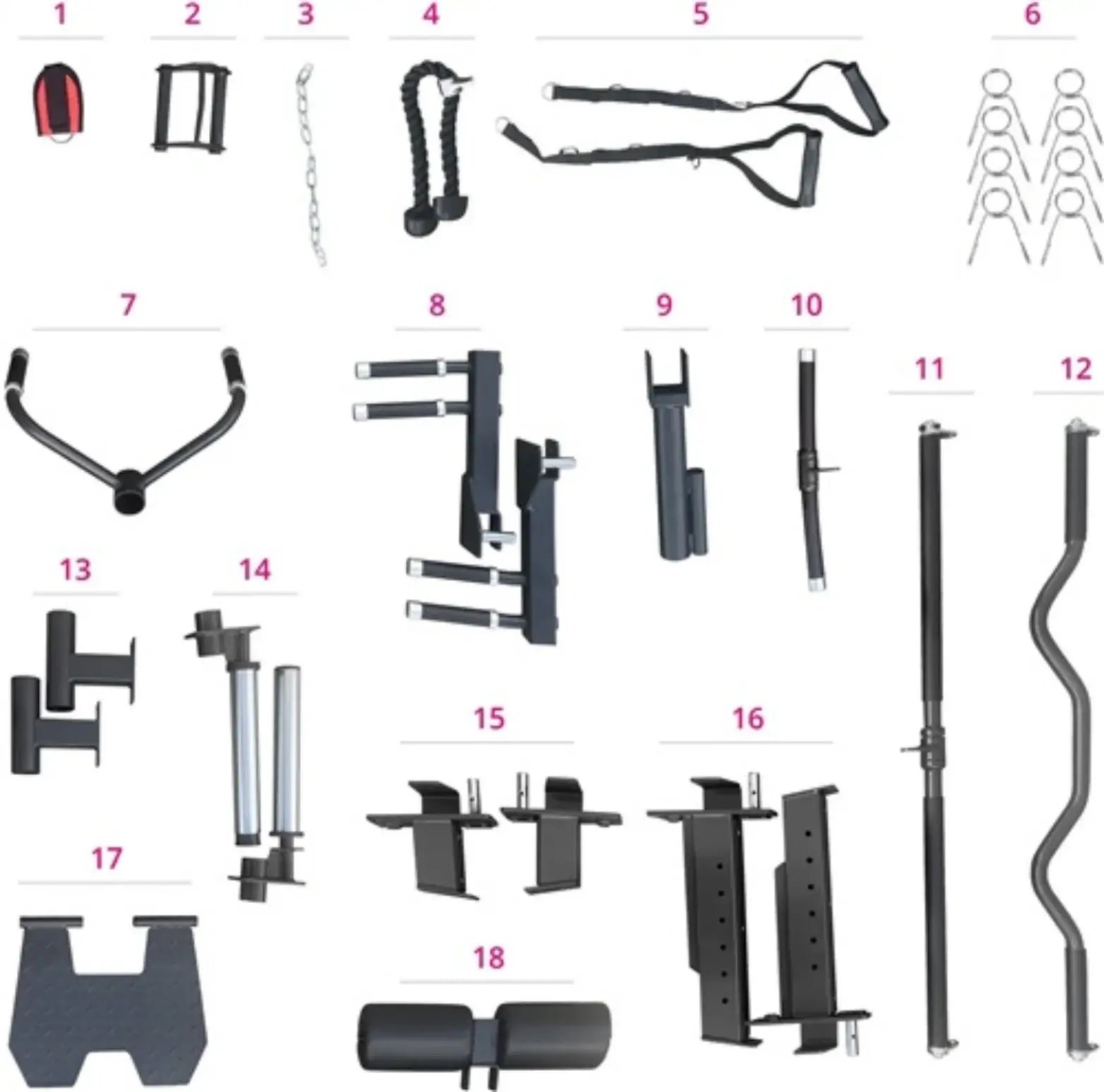 French Fitness FSR20 Multi Functional Gym System Plate Loaded (New) - Image 3