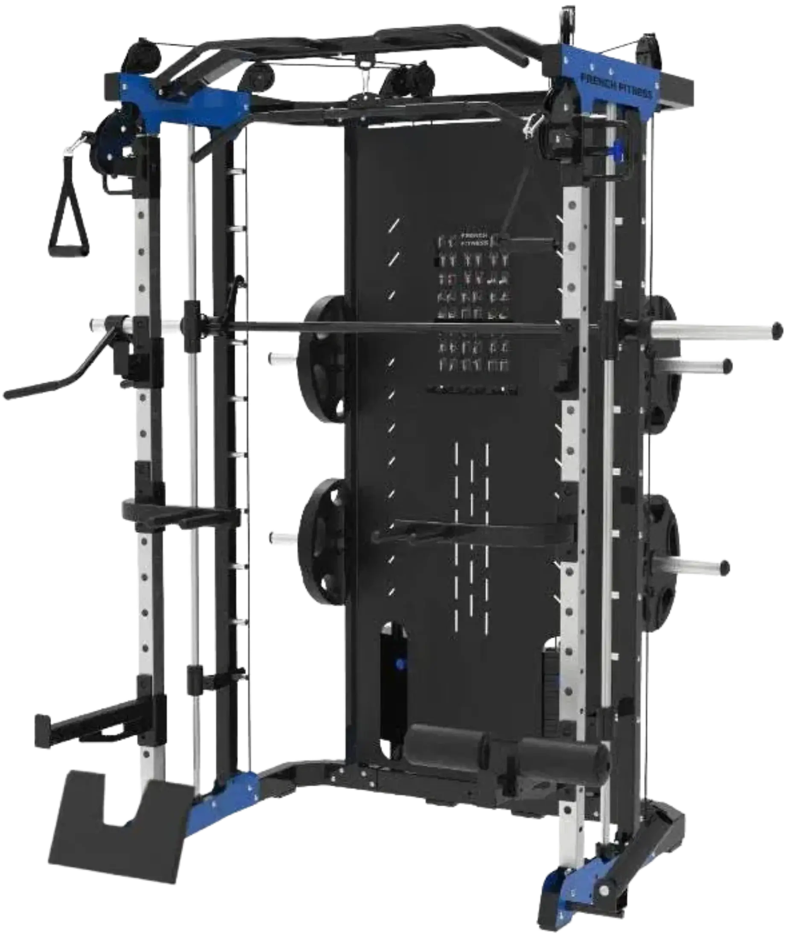 French Fitness FSR60 Smith, Cable, Squat Rack Gym Machine (New)