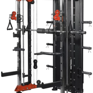 French Fitness FSR80 Functional Trainer Smith & Rack Gym System (New)