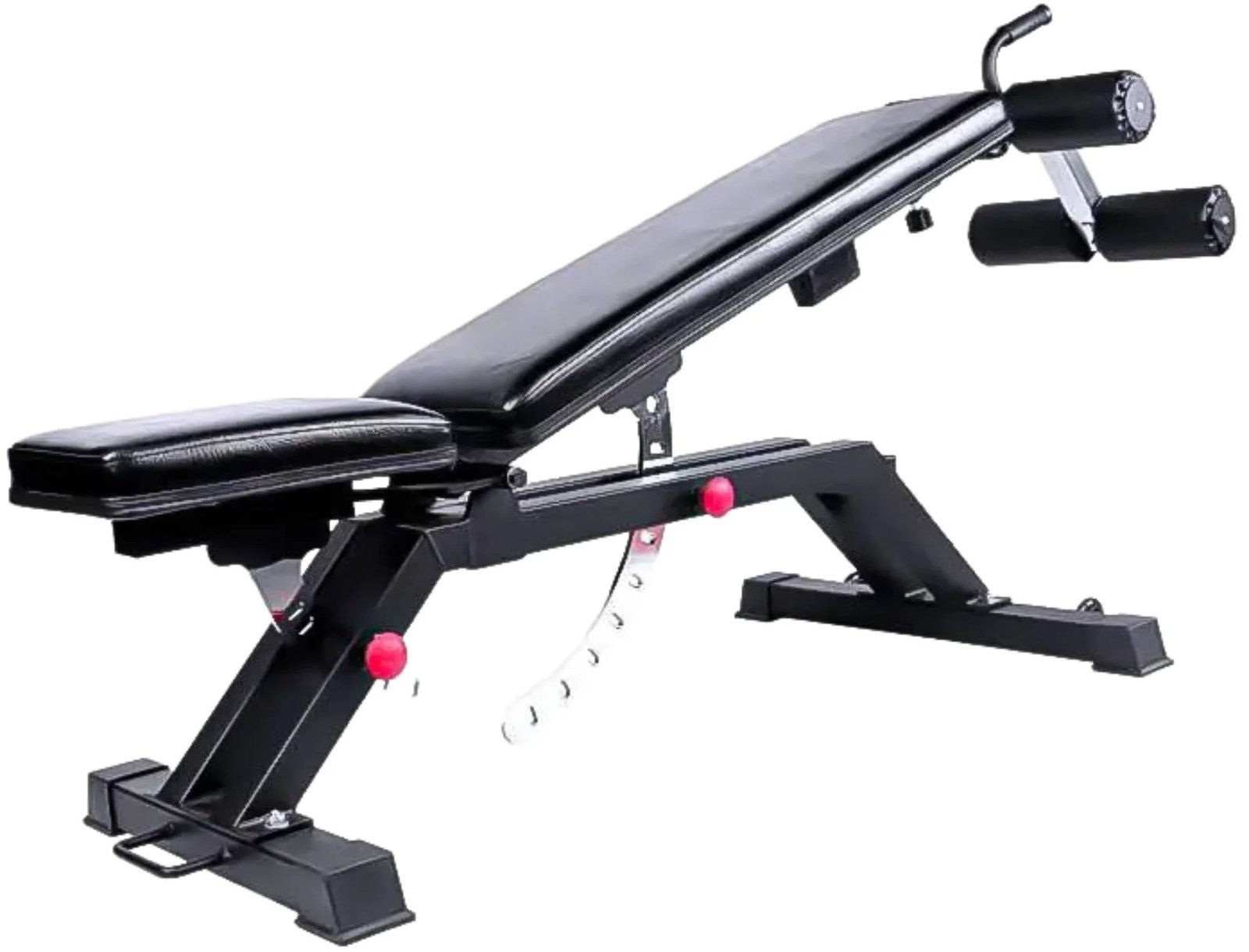 French Fitness Multi Adjustable Bench w/Ab Rollers (New) - Image 5