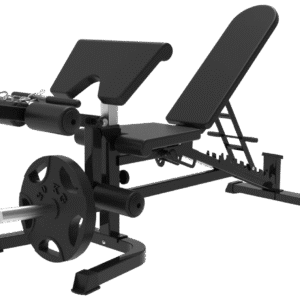 French Fitness Multi Functional Adjustable Bench V2 w/Arm Curl + Leg Ext (New)
