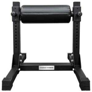 French Fitness Single Leg Roller Adjustable Squat Stand - Bulgarian Split Squats (New)