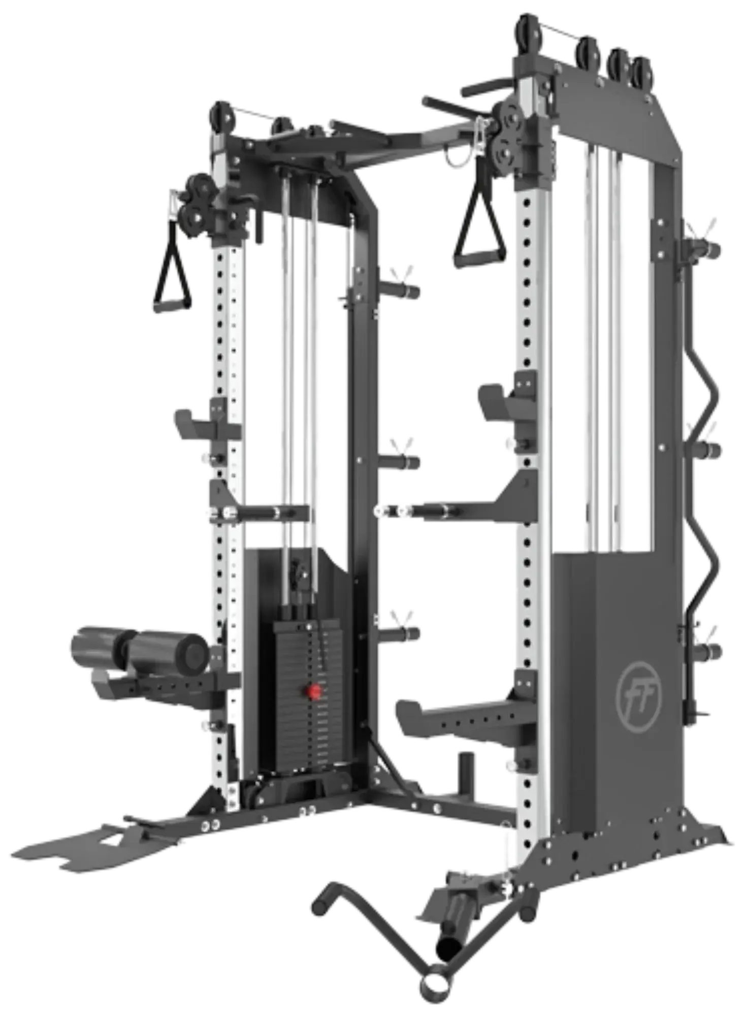 French Fitness SRFT8 Squat Rack Functional Trainer (New)