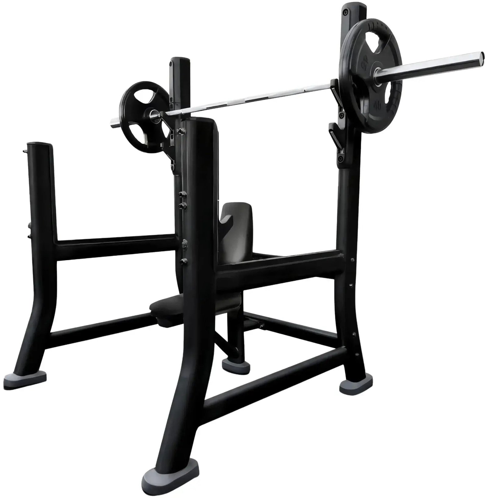French Fitness FFB Black Olympic Military Bench (New) - Image 5