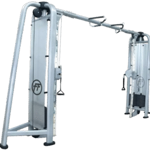 French Fitness FFS Silver Adjustable Cable Crossover (New)