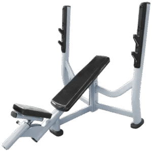 French Fitness FFS Silver Olympic Incline Bench (New)