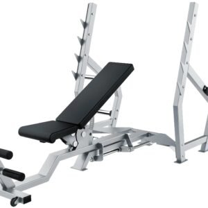 French Fitness Venice 3 Way Flat Incline Decline Olympic Bench (New)