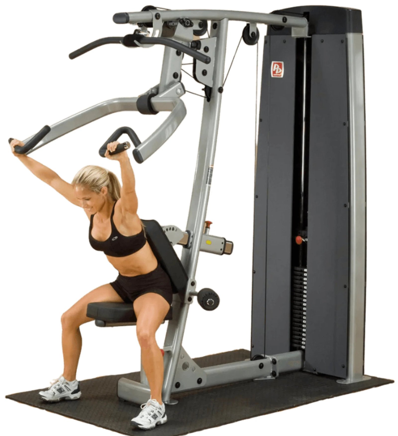 Body-Solid DPLS-SF Pro Dual Vertical Press & Lat Machine (New) - Image 3