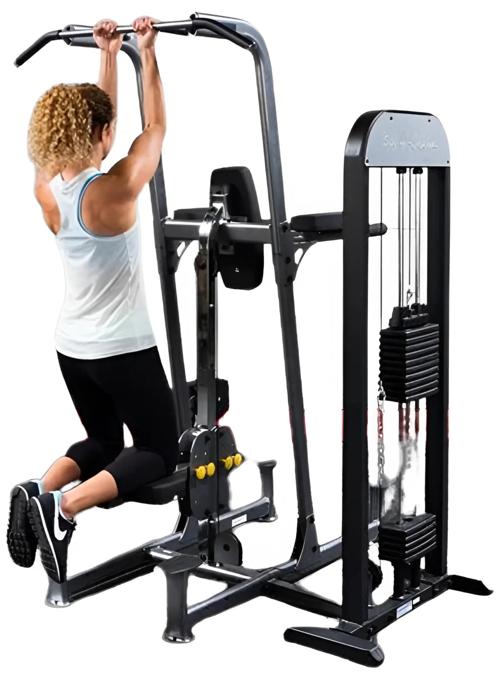 Body-Solid FCD-STK Pro-Select Weight Assisted Chin-Dip Machine (New) - Image 3