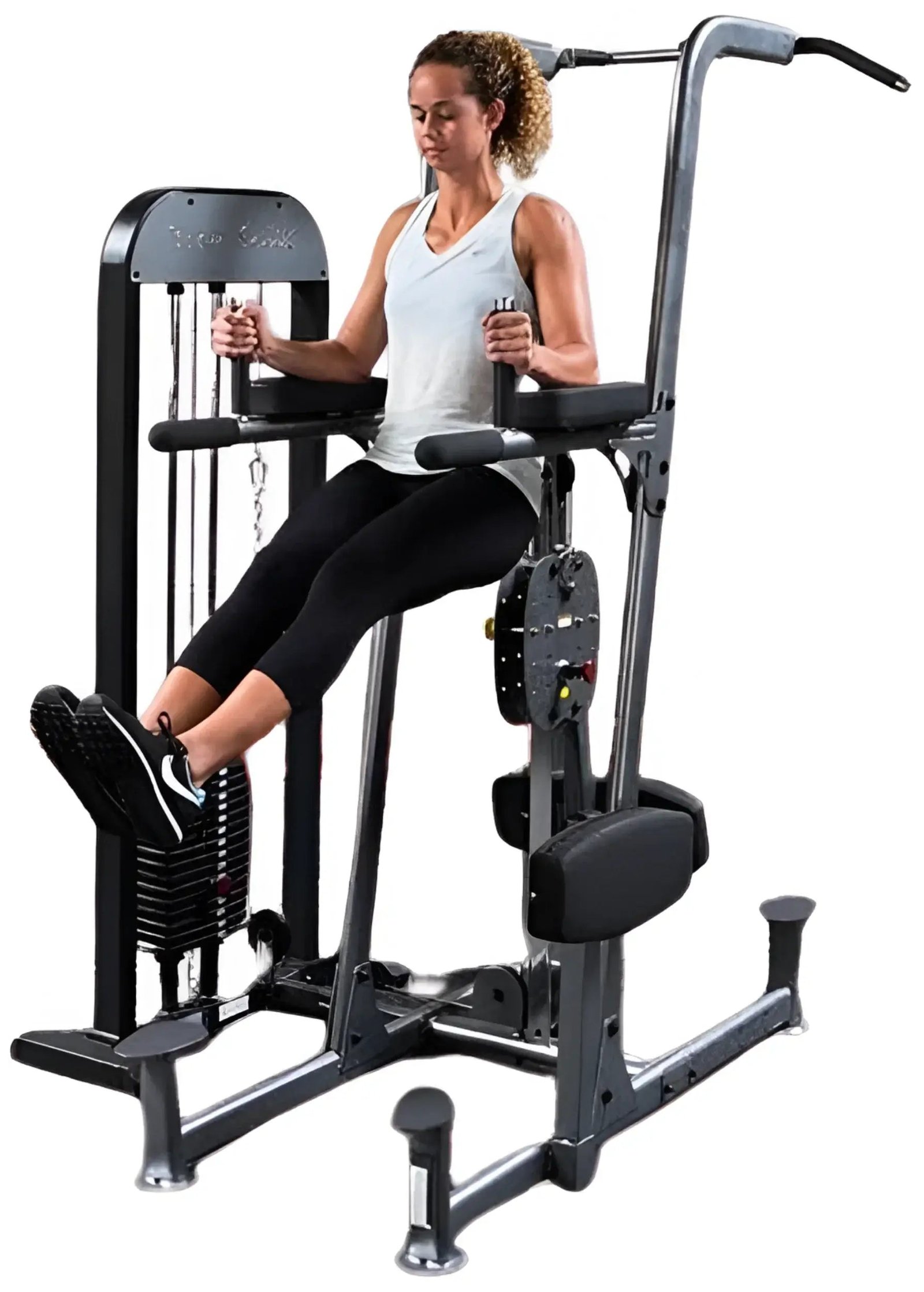 Body-Solid FCD-STK Pro-Select Weight Assisted Chin-Dip Machine (New) - Image 7