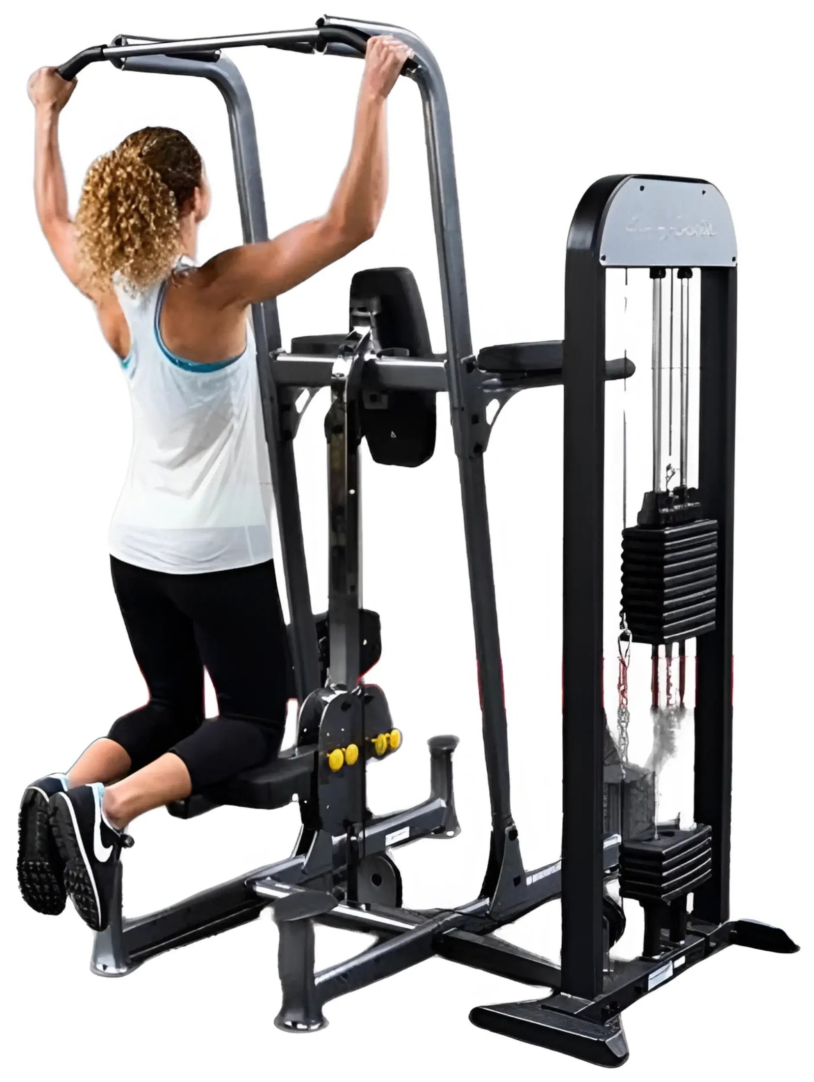 Body-Solid FCD-STK Pro-Select Weight Assisted Chin-Dip Machine (New) - Image 9