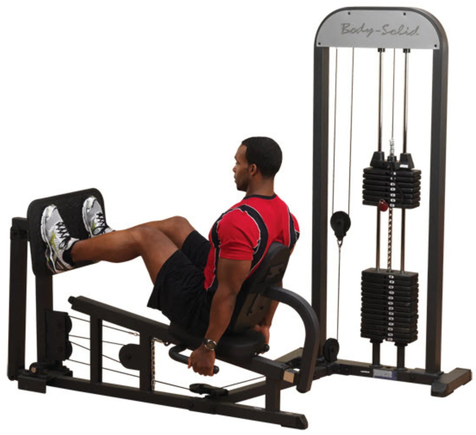 Body-Solid GLP-STK PRO-Select Leg & Calf Press Machine (New) - Image 2