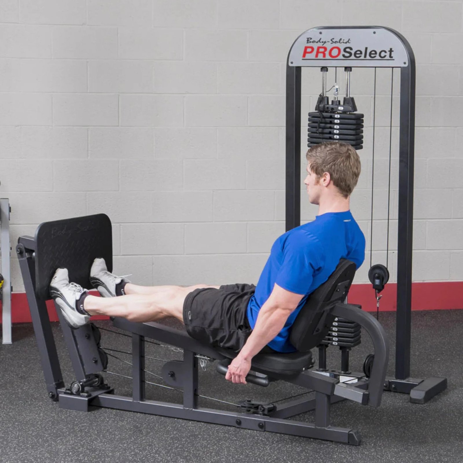 Body-Solid GLP-STK PRO-Select Leg & Calf Press Machine (New) - Image 3