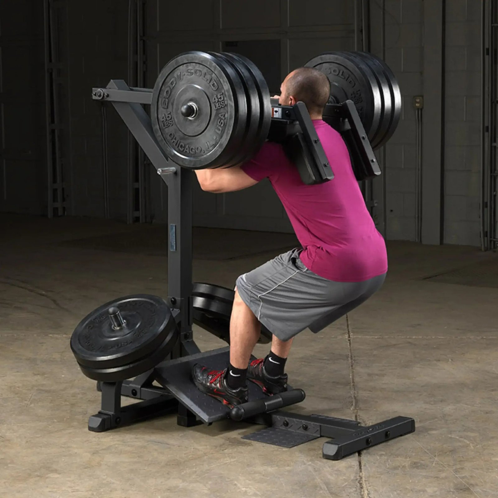 Body-Solid GSCL360B Leverage Squat Calf Machine (New) - Image 4