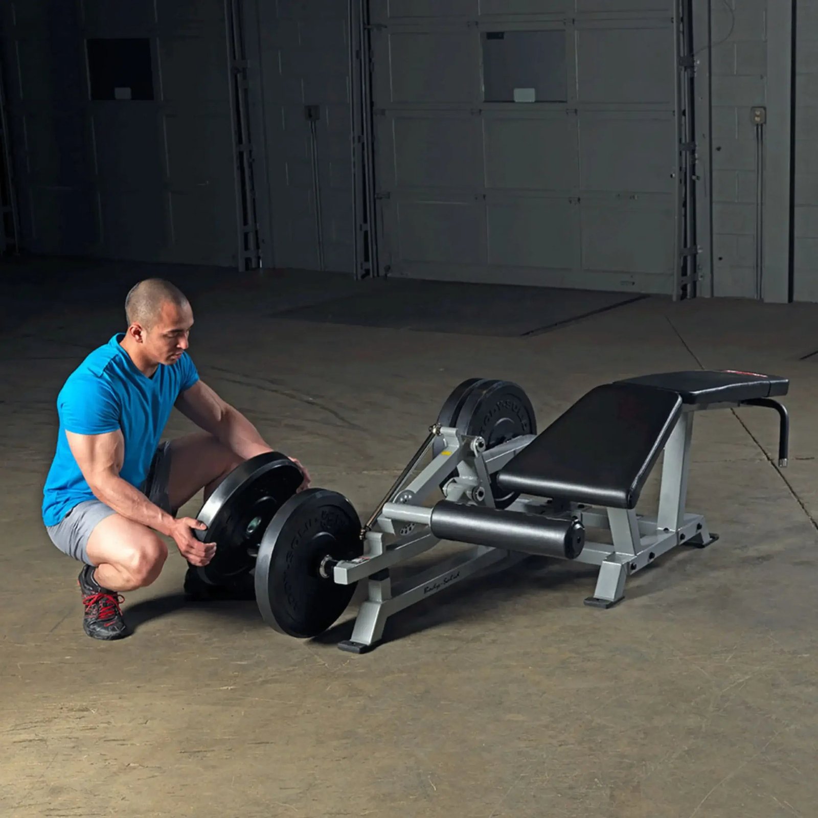 Body-Solid LVLC Leverage Prone Leg Curl Plate Loaded (New) - Image 2