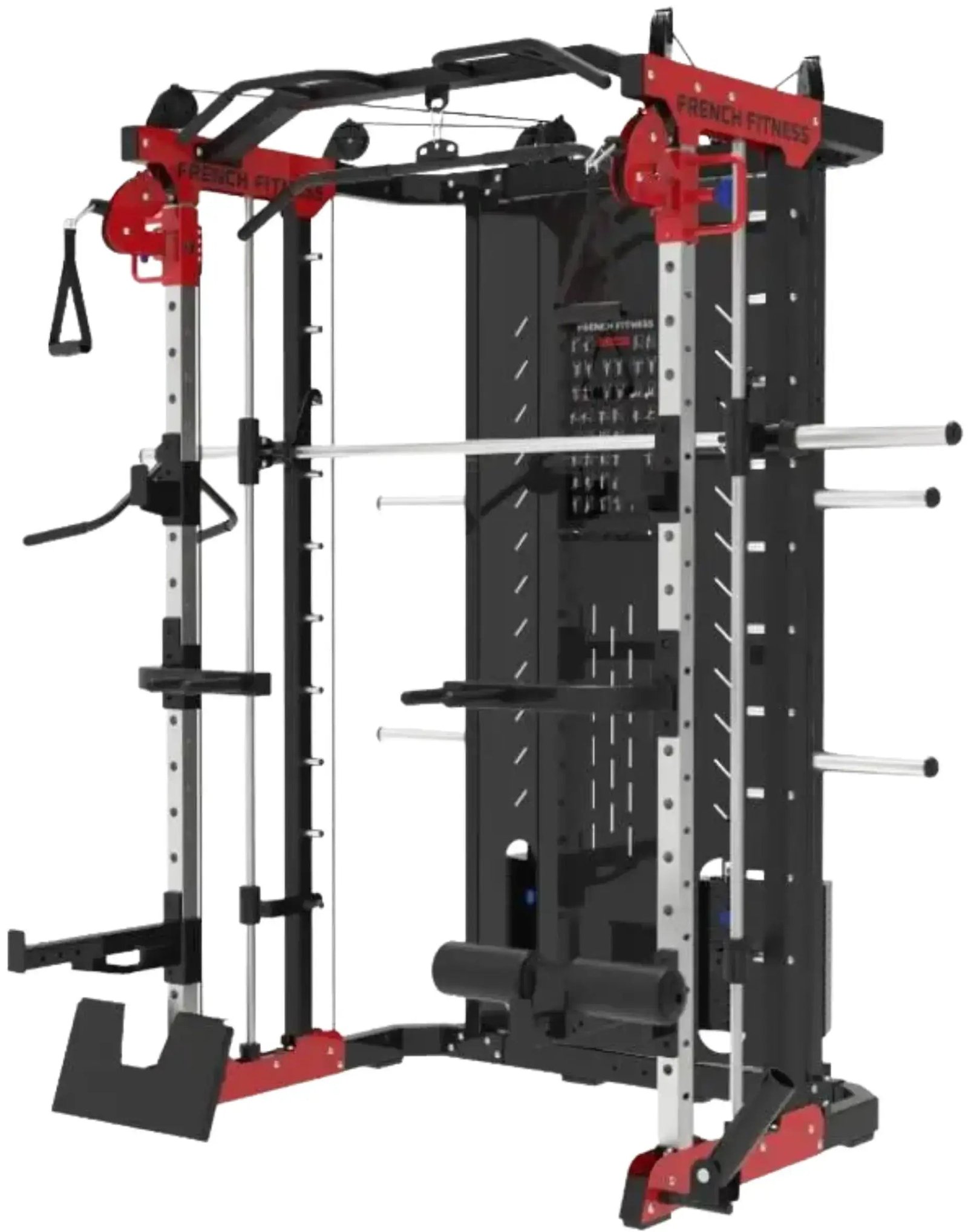 French Fitness FSR60 Smith, Cable, Squat Rack Gym Machine (New) - Image 3