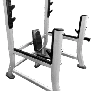 French Fitness FFS Silver Olympic Military Bench (New)